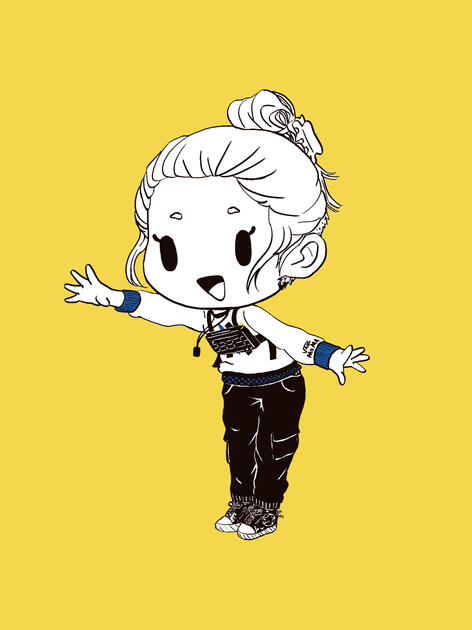 Chibi Self Portrait